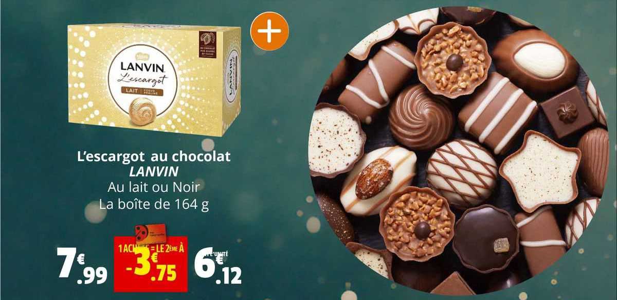 l'escargot au chocolat lanvin