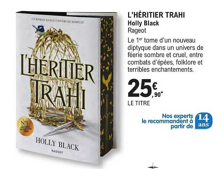 L'héritier Trahi Holly Black