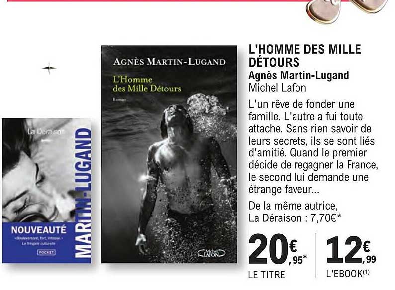 l'homme des mille détours - agnès martin-lugand