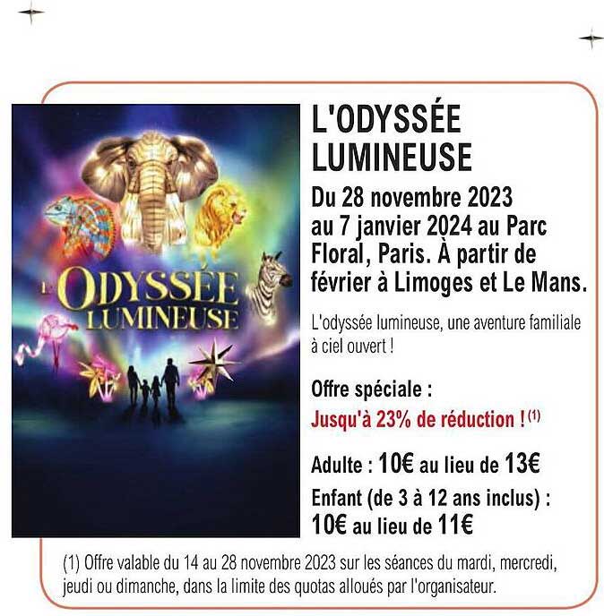 l'odyssée lumineuse