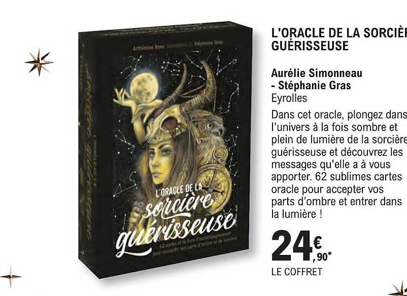 l'oracle de la sorcière guérisseuse - aurélie simonneau - stéphanie gras