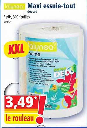 lalunea maxi essuie-tout