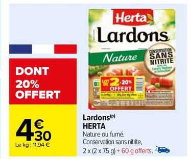 Lardons Herta