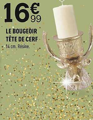 le bougeoir tête de cerf