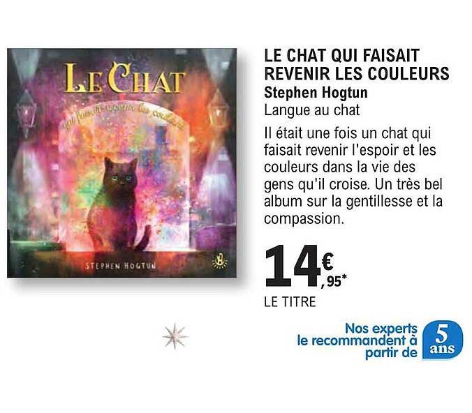 le chat qui faisait revenir les couleurs stephen hogtun