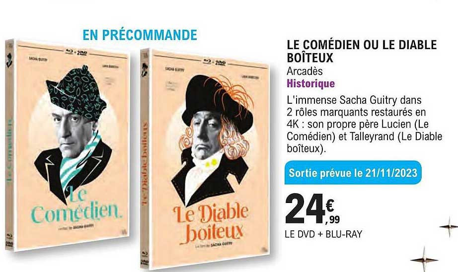 Le Comedien Ou Le Diable Doiteux