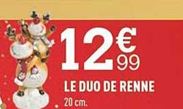 le duo de renne
