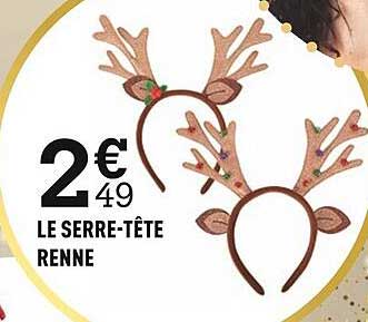 le serre-tête renne