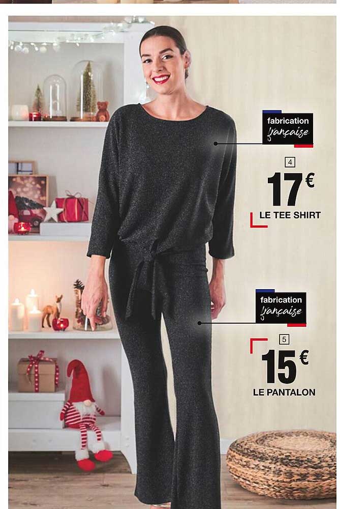 le tee-shirt, le pantalon