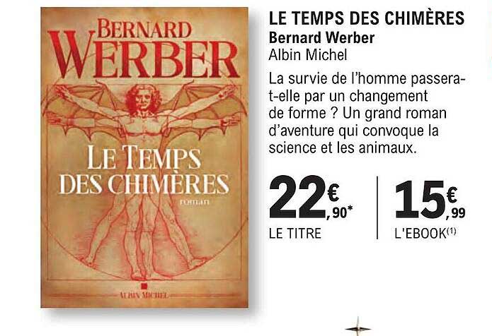 le temps des chimères - bernard werber