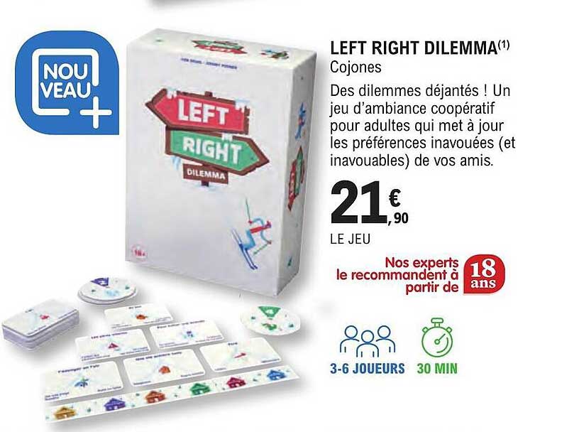 left right dilema cojones