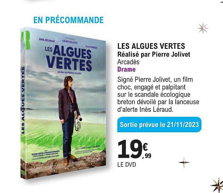 les algues vertqes realise par pierre jolivet