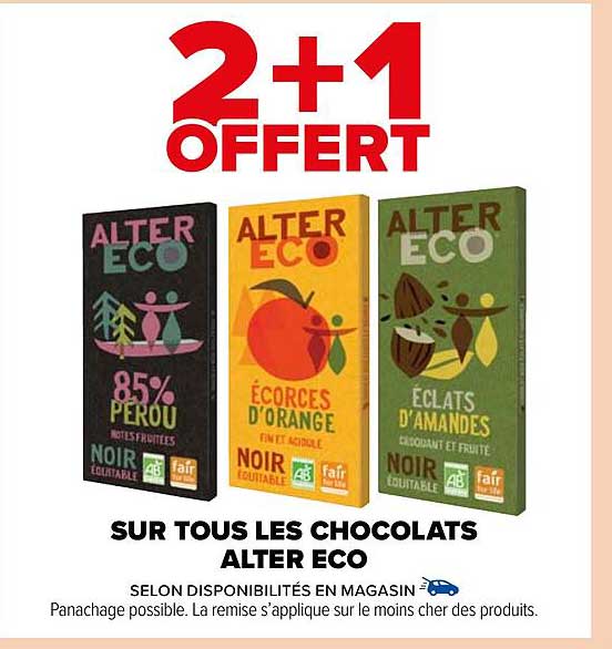 les chocolats alter éco