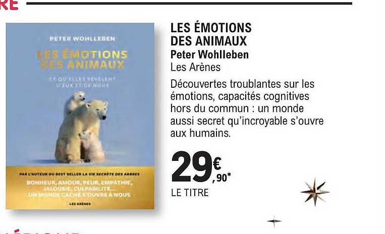 les émotions des animaux - peter wohlleben