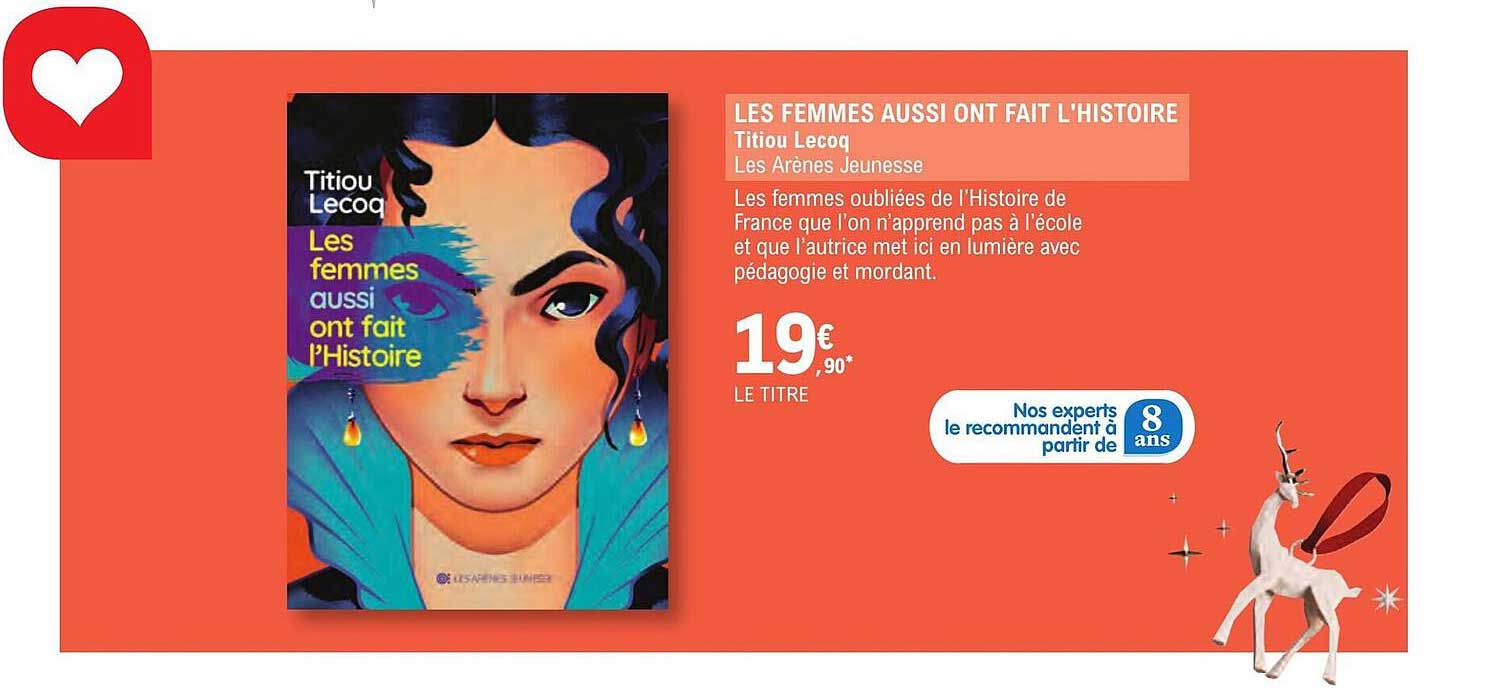 les femmes aussi  ont fait l'histoire titiou lecoq les arènes  jeunesse
