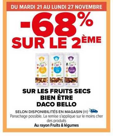 les fruits secs bien être daco bello
