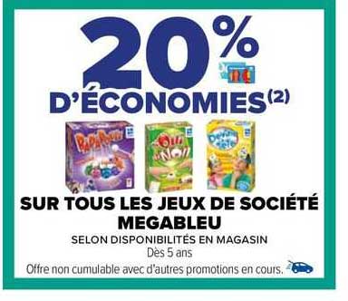 les jeux de société megableu