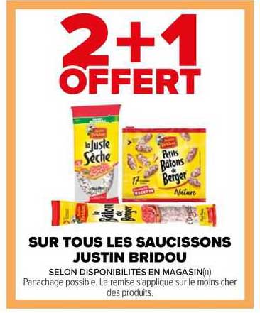 Les Saucissons Justin Bridou