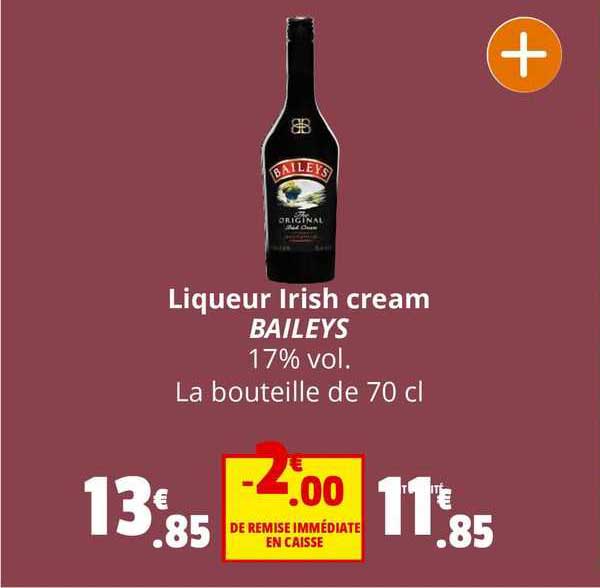 liqueur irish cream baileys