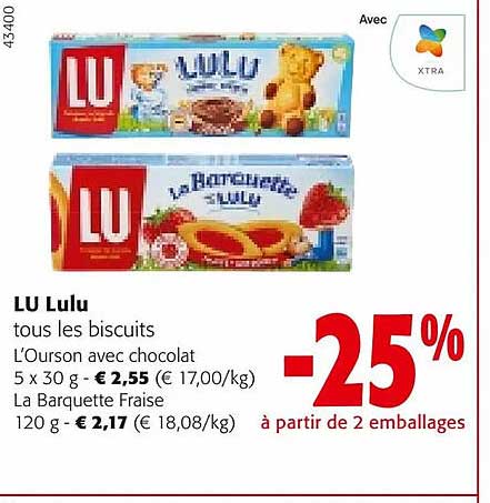 Lu Lulu Les Biscuits