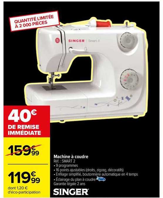 machine à coudre singer