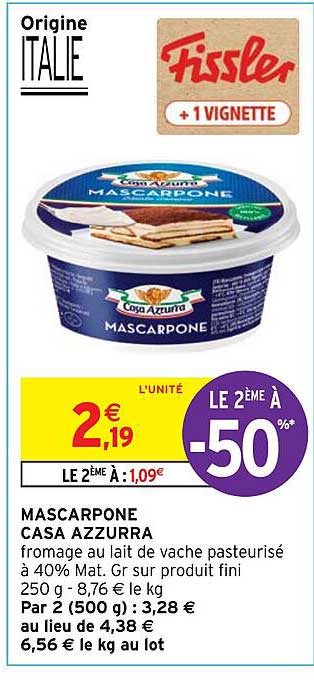 mascarpone casa azzurra