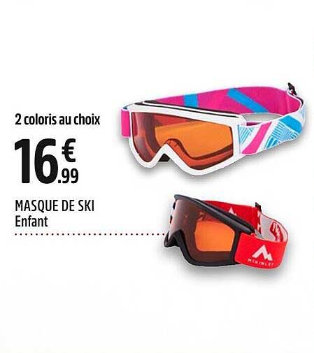 masque de ski enfant