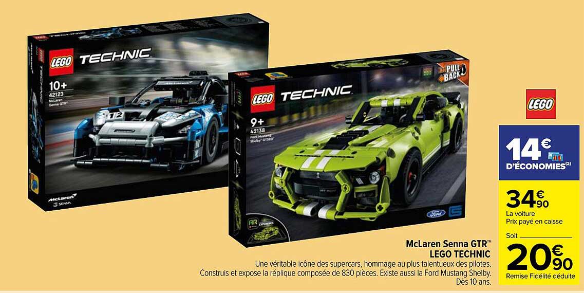mc laren senna gtr lego technic