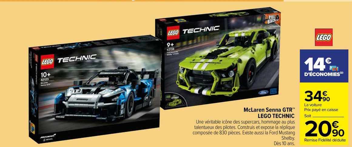 McLaren Senna Gtr Lego Technic