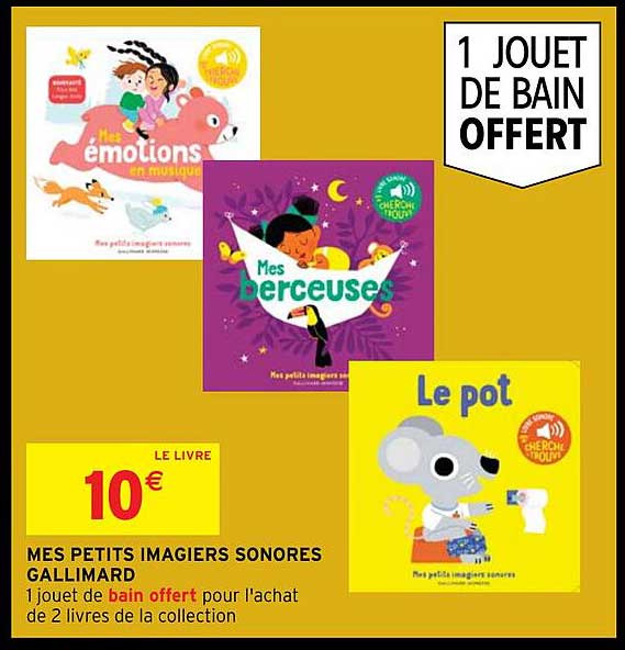 mes petits imagiers sonores gallimard