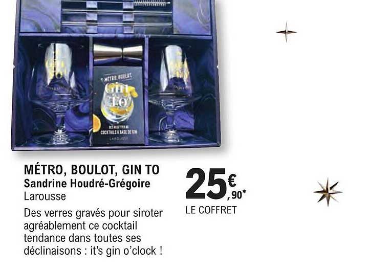 métro, boulot, gin to - sandrine houdré-grégoire