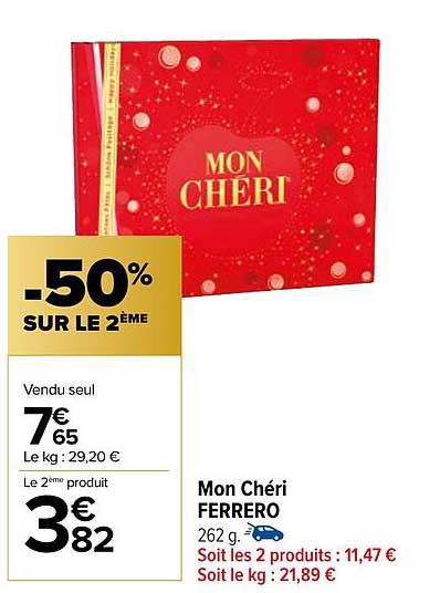 mon chéri ferrero