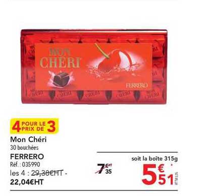 mon chéri ferrero