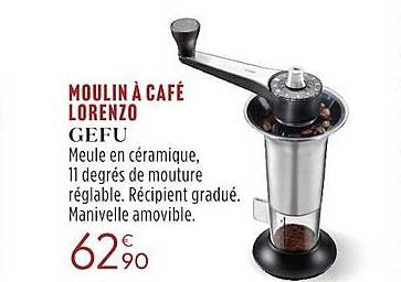 moulin à café lorenzo gefu