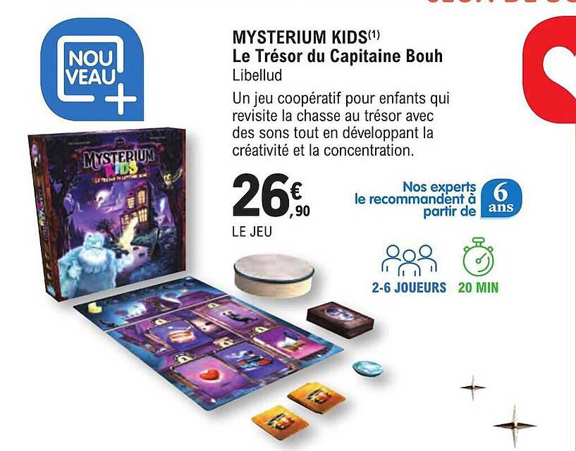 mysterium kids le trésor du capitaine bouh