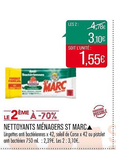 nettoyants ménagers st marc