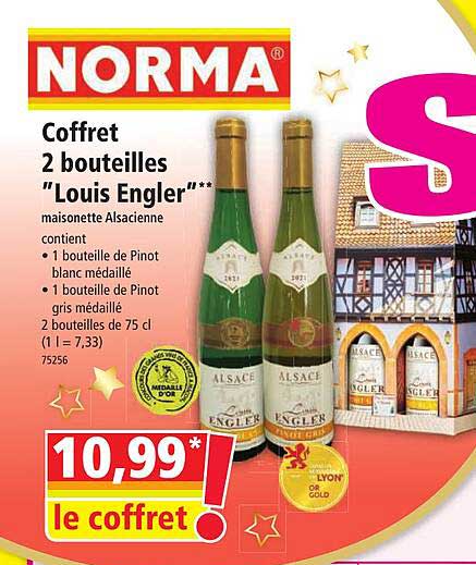 norma coffret 2 bouteilles "louis engler"