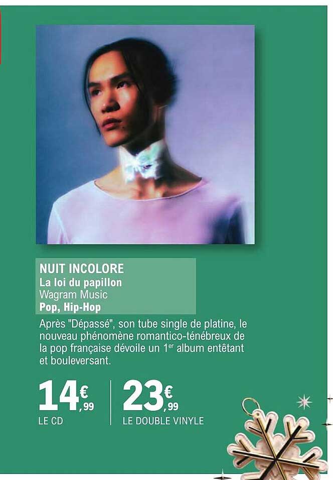 nuit incolore - la loi du papillon