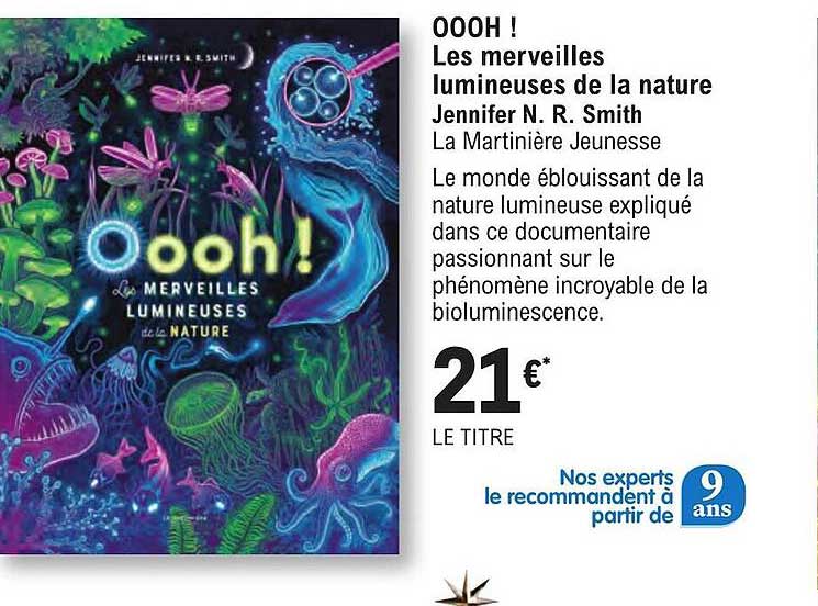 oooh! les merveilles lumineuses de la nature jennifer n. r. smith