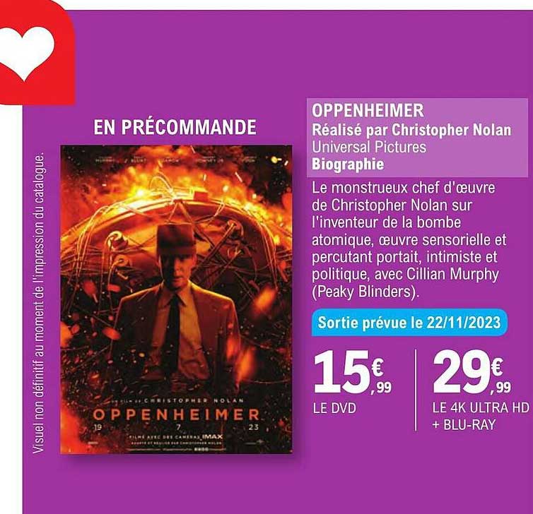 oppenheimer realise par christopher nolan