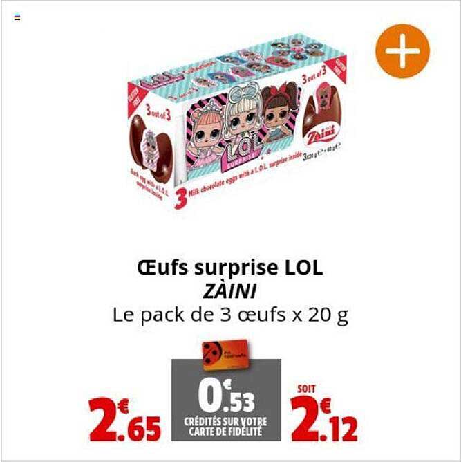 œufs surprise lol zàini