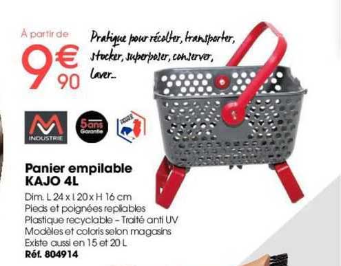 Panier Empilable Kajo