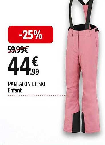 pantalon de ski enfant