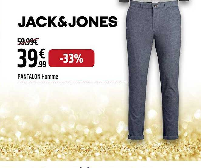pantalon homme jack & jones