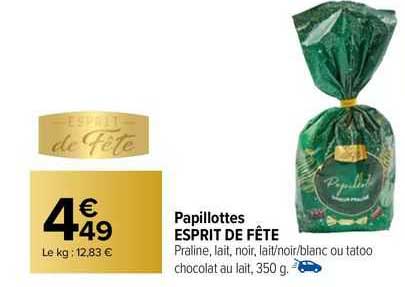 papillotes esprit de fête