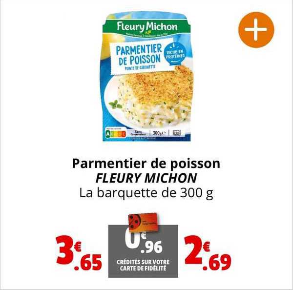 parmentier de poisson fleury michon