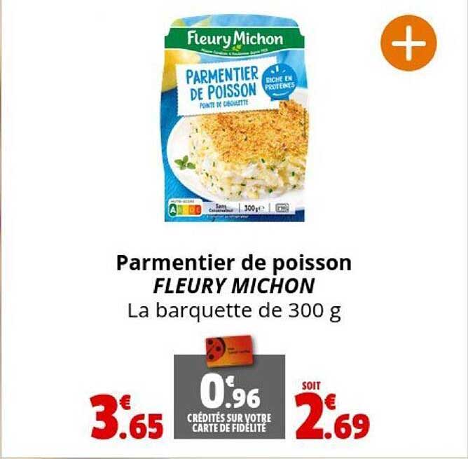 parmentier de poisson fleury michon