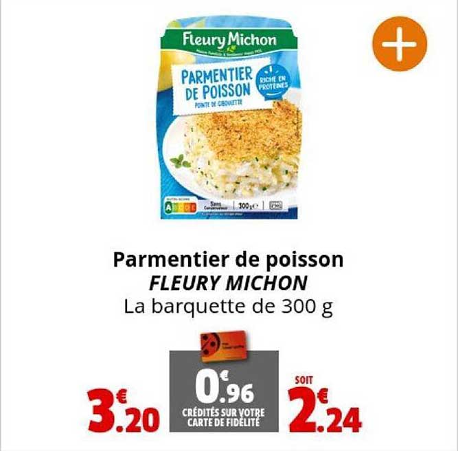 parmentier de poisson fleury michon