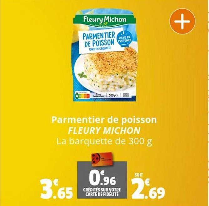 parmentier de poisson fleury michon