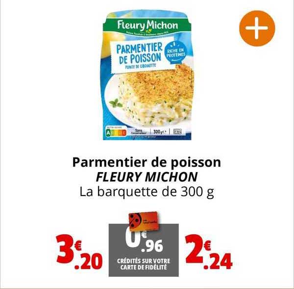 parmentier de poisson fleury michon